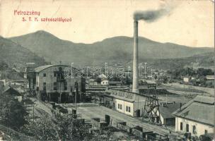 Petrozsény, Petrosani; S. T. K. szénosztályozó. W. L. 1689. / coal mine (EB)