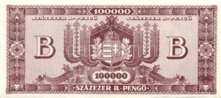 1946. 100000BP(5x) benne színvariánsok T:I,I-