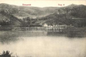 Verespatak, Goldbach, Rosia Montana; Nagy-tó. Molnár Árpád kiadása / lake