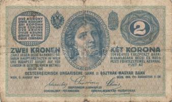 1914. 2K T:III/IV + 1920. 100K T:III