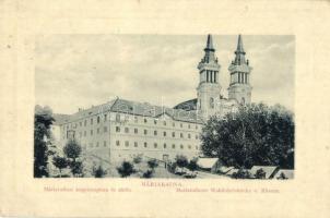 Máriaradna, Radna; Kegytemplom, zárda, W. L. Bp. 3023., kiadja Weiszberger Pál / church, nunnery