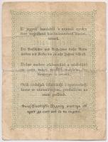 1848. 2Ft "Kossuth bankó" T:III kis szakadások