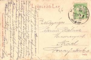 Marosludas, Ludus; Városháza. W. L. (?) 1621. Kiadja Glück József / town hall (EK)