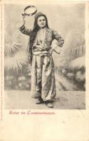 Constantinople, Istanbul; Turkish dancer lady, interior suit, folklore (r)
