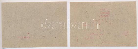 Hajmáskér / Hadifogolytábor 1914. 1K + 2K mindkettő 1. kiadás T:I,I-
Adamo HHH-1.1,HHH-1.2