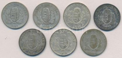 1926-1939. 1P Ag (7x) T:2-3