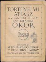 Barthos Indár - Kurucz György: Történelmi atlasz a világtörténelem tanításához: ókor. Bp., Magyar Ki...
