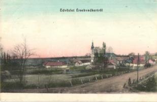 1915 Érsekvadkert, út, templom
