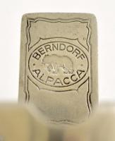Berndorf alpakka hamutartó, jelzett, m: 8 cm