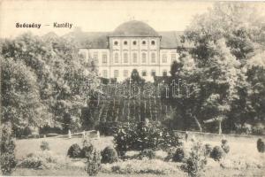 Szécsény, Forgách-kastély szőlővel. Glattstein Adolf kiadása