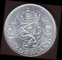 Hollandia 1964. 2 1/2G Ag T:2 pici ph