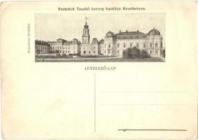 Keszthely, Festetich Tasziló herveg kastélya, Keszthely nevezetességei leírással (EK)