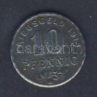 Német Birodalom/Császárság/Bochum 1918. 10Pf fém szükségpénz T:3