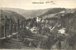 1916 Szklenófürdő, Sklené Teplice;