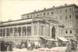 Fiume, Rijeka; Mercati / Markthall / market hall. Ed. Feitzinger's pram. Kunstverlag 525.