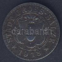 Német Birodalom/Császárság/Gross-Salze  1918. 10Pf fém szükségpénz T:3