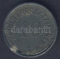 Német Birodalom/Weimari Köztársaság/Darmstadt 1919. 10Pf fém szükségpénz T:3