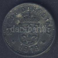 Német Birodalom/Weimari Köztársaság/Darmstadt 1919. 10Pf fém szükségpénz T:3