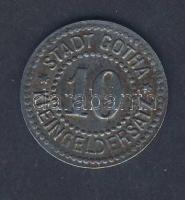 Német Birodalom/Weimari Köztársaság/Gotha dátum nélkül 10Pf fém szükségpénz T:3