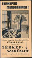 1935-1938 Térképészettel kapcsolatos kiadványok: Térkép mindenkinek! - Kókai Lajos térképszaküzlete ...