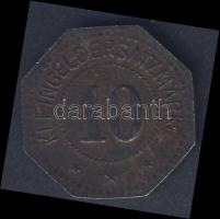 Német Birodalom/Weimari Köztársaság/Driesen dátum nélkül 10Pf fém szükségpénz T:3