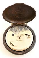 Schönwald Imre Budapest-Pécs feliratozott ébresztő funkciós mechanikus zsebóra, működő, jó állapotba...