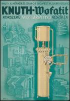 cca 1930-1940 Bp. VII., Knuth K. Mérnök és Gyáros Knuth-Wofatit korszerű vízlágyító készülékének prospektusa