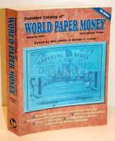 Világ bankjegyei katalógus, speciál kiadások - Standard Catalog of WORLD PAPER MONEY I. Special Issues 9. kiadás, használt, de nagyon jó állapotban!