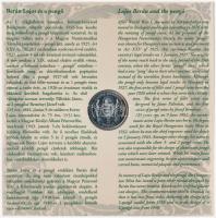2007. 1Ft-100Ft (8xklf) "Berán Lajos és a pengő" forgalmi sor, benne "Berán Lajos és ...