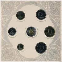 2007. 1Ft-100Ft (8xklf) "Berán Lajos és a pengő" forgalmi sor, benne "Berán Lajos és ...