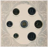 2007. 1Ft-100Ft (8xklf) "Berán Lajos és a pengő" forgalmi sor, benne "Berán Lajos és ...