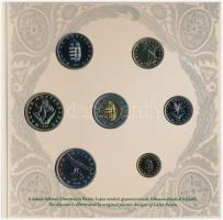 2007. 1Ft-100Ft (8xklf) "Berán Lajos és a pengő" forgalmi sor, benne "Berán Lajos és ...