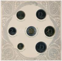 2007. 1Ft-100Ft (8xklf) "Berán Lajos és a pengő" forgalmi sor, benne "Berán Lajos és ...