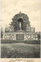 Lontó, Lontov; A Jekelfalussy család sírboltja és temetkezési helye / The tomb and burial place of the Jekelfalussy family