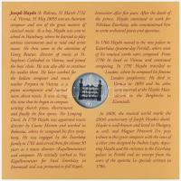 2009. 5Ft-200Ft "Haydn" (7xklf) forgalmi érme sor, benne "Joseph Haydn" Ag emlék...