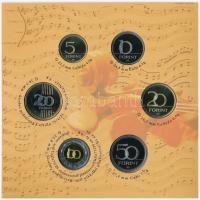 2009. 5Ft-200Ft "Haydn" (7xklf) forgalmi érme sor, benne "Joseph Haydn" Ag emlék...