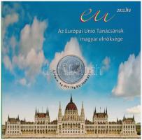 2011. 5Ft-200Ft (6xklf) forgalmi sor szettben + 3000Ft Ag "Az Európai Unió Tanácsának magyar el...