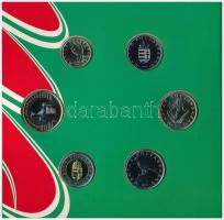 2011. 5Ft-200Ft (6xklf) forgalmi sor szettben + 3000Ft Ag "Az Európai Unió Tanácsának magyar el...