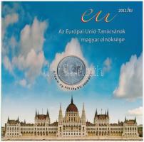 2011. 5Ft-200Ft (6xklf) forgalmi sor szettben + 3000Ft Ag "Az Európai Unió Tanácsának magyar el...