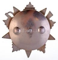 Szovjetunió 1985. "Honvédő Háború Érdemrend II. osztálya" ezüstözött, zománcozott kitüntet...