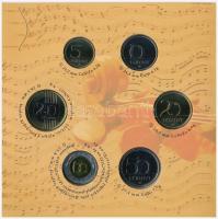 2007. 1Ft-100Ft (8xklf) "Berán Lajos és a pengő" forgalmi sor, benne "Berán Lajos és ...