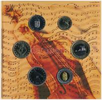 2007. 1Ft-100Ft (8xklf) "Berán Lajos és a pengő" forgalmi sor, benne "Berán Lajos és ...