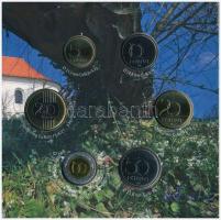 2007. 1Ft-100Ft (8xklf) "Berán Lajos és a pengő" forgalmi sor, benne "Berán Lajos és ...