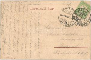 Munkács, Mukacheve, Mukacevo; Vár. W. L. 1161. / castle (megerősített sarkak / restored corners)