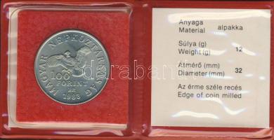 1983. 100Ft "Simon Bolivár" T:BU Eredeti tokban, tanúsítvánnyal!