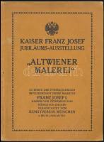 1911 Kaiser Franz Josef Jubiläums-Ausstellung, "Altwiener Malerei", kiállítási katalógus, 40p