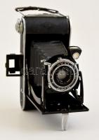Agfa Billy Record fényképezőgép, 6x9-es képméret, működőképes, kissé kopottas állapotban / Vintage Agfa folding camera, in working, slightly worn condition