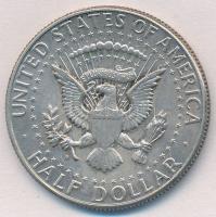 Amerikai Egyesült Államok 1964D 1/2$ Ag "Kennedy" T:1- kis patina USA 1964D 1/2 Dollar Ag ...