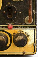 Orion nagyméretű, fém kasztnis rádió. 40x29 cm