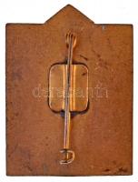 Olaszország 1951. "Amatőr ökölvívó-Európa-bajnokság - Milánó" zománcozott fém jelvény (27x...